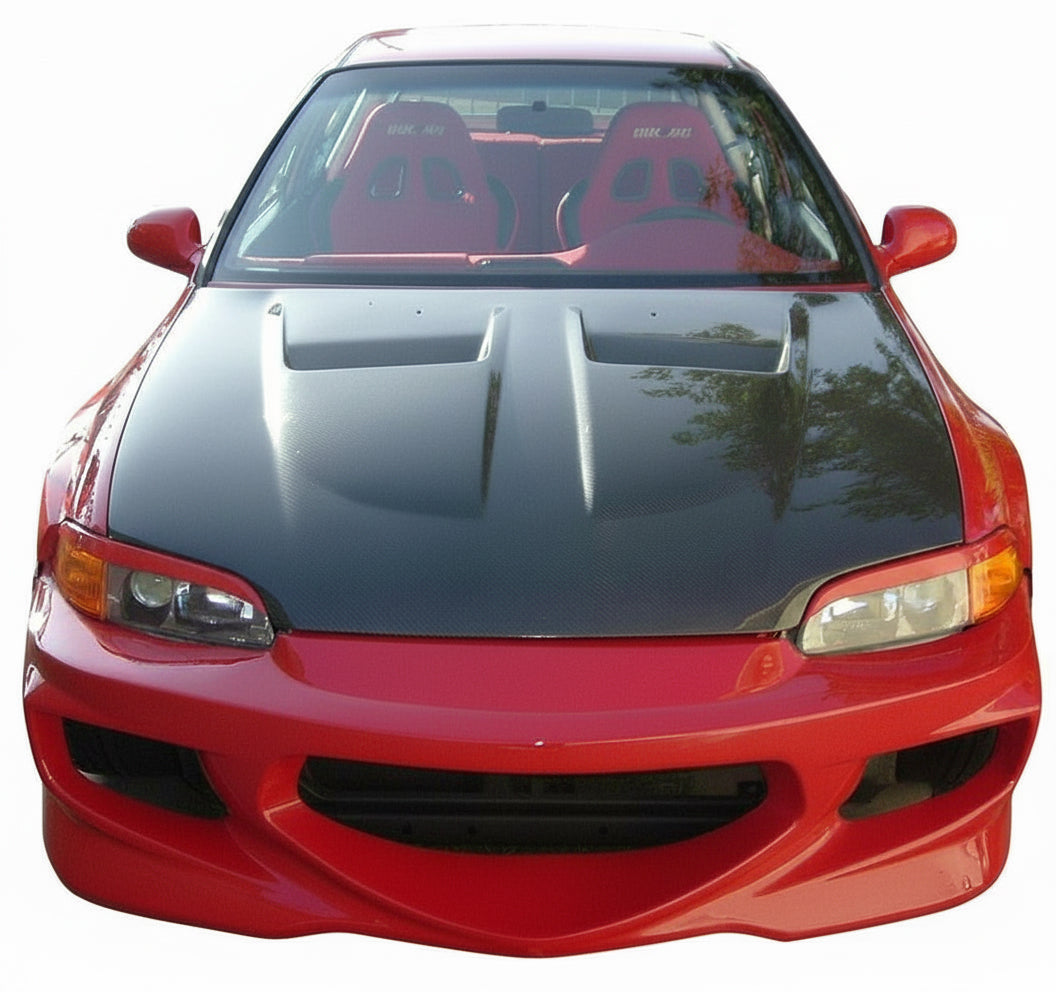 1992-1995 Honda Civic 2Dr Gt Bomber Front Bumper