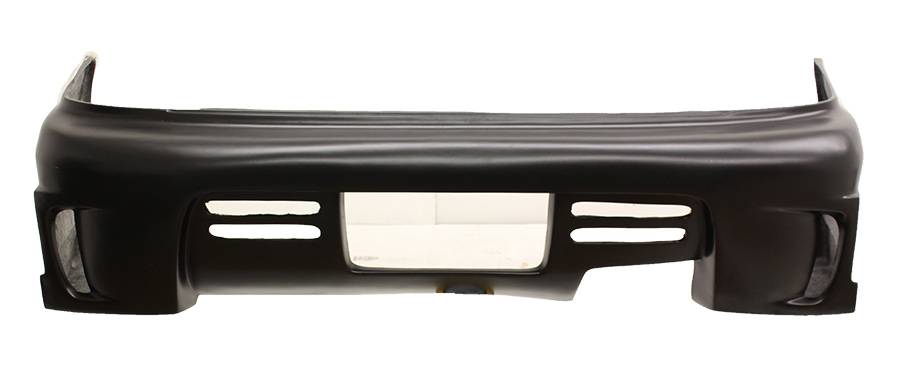 1992-1995 Honda Civic 2 doors 4 doors GT BOMBER Style FRP Primer Rear Bumper-1