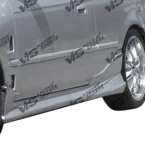 1992-1995 Honda Civic 2 doors INVADER 6 Style FRP Primer Side Skirts-1