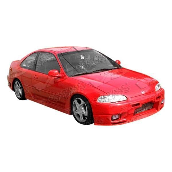 1992-1995 Honda Civic Hatchback 2 doors OMEGA Style FRP Primer Front Bumper-1