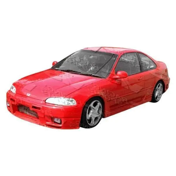 1992-1995 Honda Civic 2 doors OMEGA Style FRP Primer Side Skirts-1
