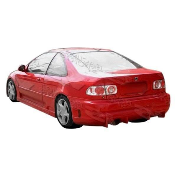 1992-1995 Honda Civic 2 doors 4 doors TSC Style FRP Primer Rear Bumper-1