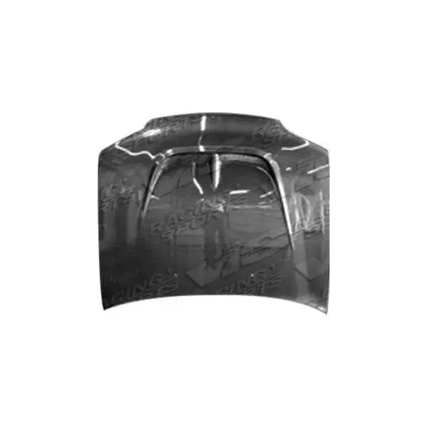 1992-1995 Honda Civic 4 doors MONSTER Style Carbon Fiber Black Hood-1