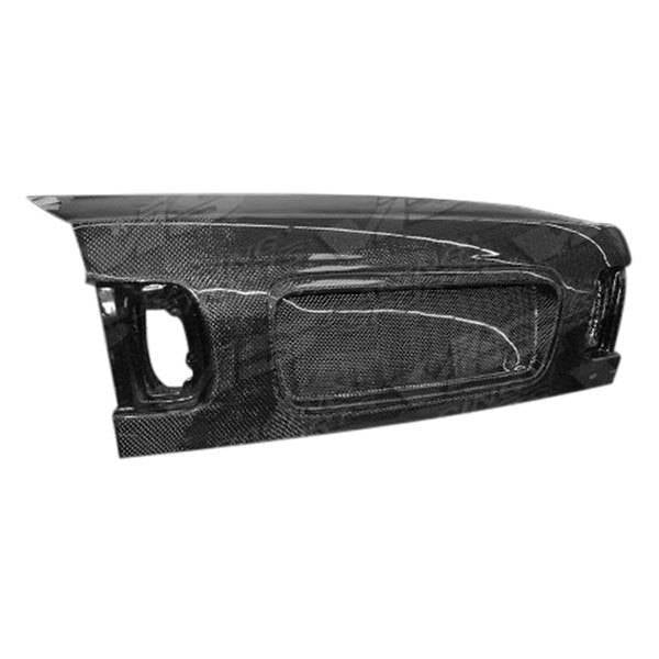 1992-1995 Honda Civic 4 doors OEM Style Carbon Fiber Black Trunk-1