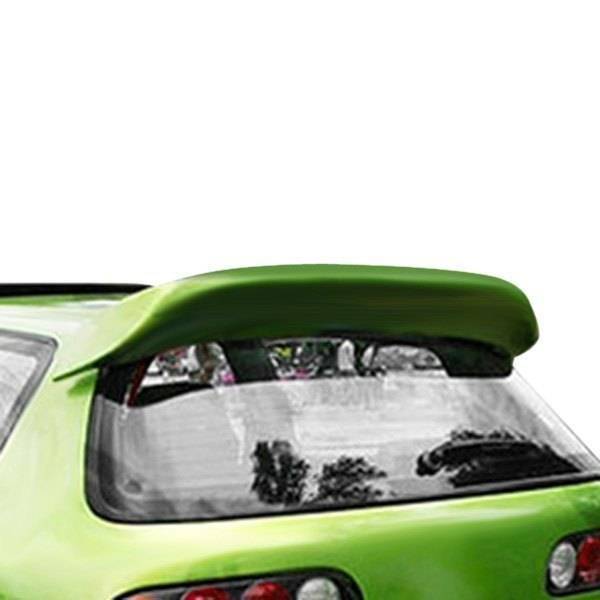 1992-1995 Honda Civic Hatchback BALLISTIX Style FRP Primer Spoiler-1