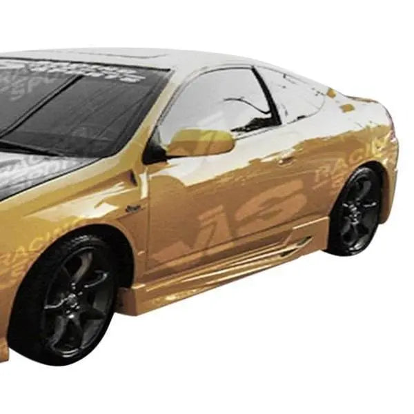 1992-1996 Honda Prelude 2 doors GT BOMBER Style FRP Primer Side Skirts-1