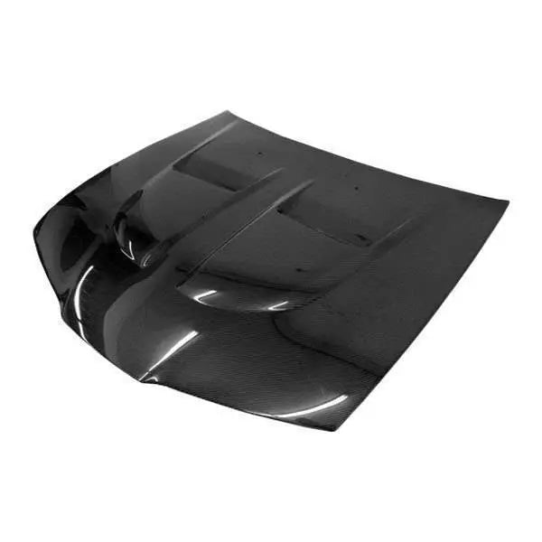 1992-1996 Honda Prelude 2 doors XTREME GT Style Carbon Fiber Black Hood-1