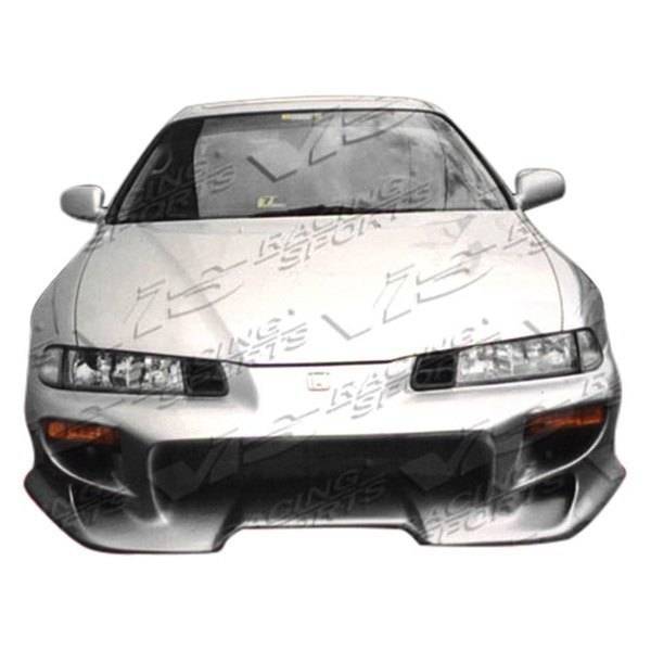 1992-1996 Honda Prelude 2 doors Invader 4 Style FRP Primer Front Bumper-1