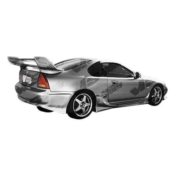 1992-1996 Honda Prelude 2 doors Invader 4 Style FRP Primer Side Skirts-1
