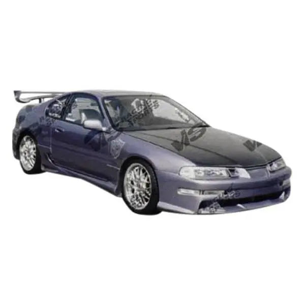 1992-1996 Honda Prelude 2 doors OEM Style Carbon Fiber Black Hood-1