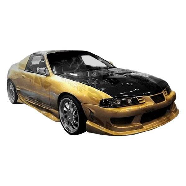 1992-1996 Honda Prelude 2 doors STRIKER Style FRP Primer Front Bumper-1