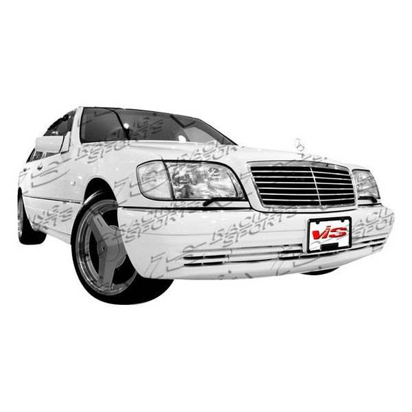 1992-1999 Mercedes S Class W140 4 doors LASER Style FRP Primer Full Kit-1
