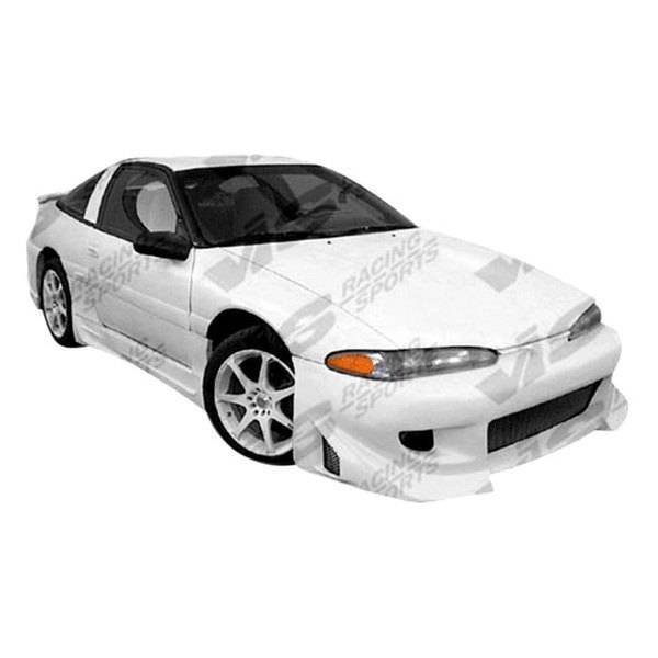 1992-1994 Mitsubishi Eclipse 2 doors BATTLE Z Style FRP Primer Front Bumper-1
