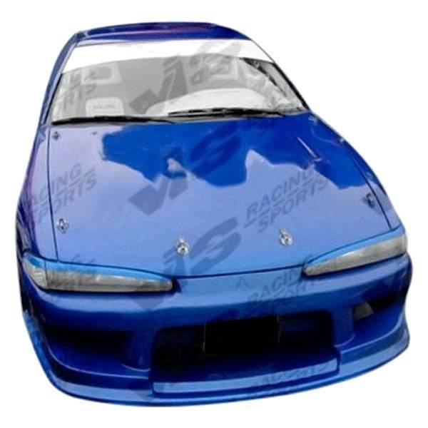 1992-1994 Mitsubishi Eclipse 2 doors STRIKER Style FRP Primer Front Bumper-1