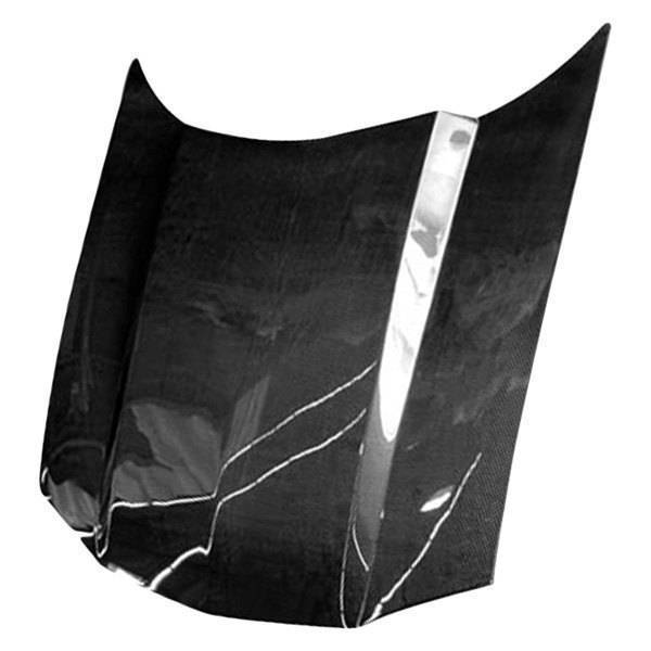 1993-1997 Chevrolet Camaro 2 doors Cowl Induction Style Carbon Fiber Black Hood-1