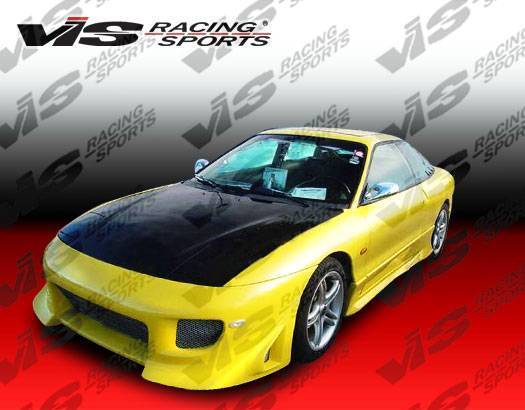 1993-1997 Ford Probe 2 doors BATTLE Z Style FRP Primer Front Bumper-3