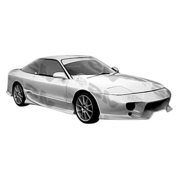 1993-1997 Ford Probe 2 doors INVADER Style FRP Primer Front Bumper-1