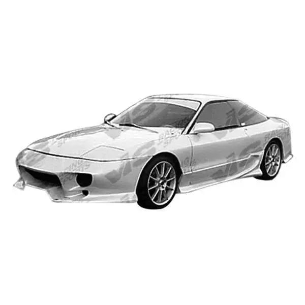 1993-1997 Ford Probe 2 doors INVADER Style FRP Primer Side Skirts-1