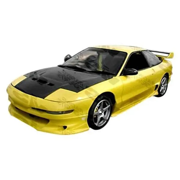 1993-1997 Ford Probe 2 doors INVADER Style FRP Primer Side Skirts-1