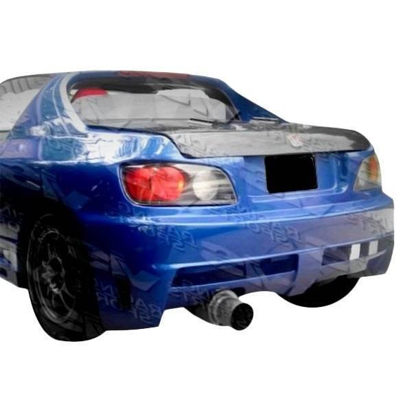 1993-1997 Honda Del Sol 2 doors Xtreme Style FRP Primer Rear Bumper-1