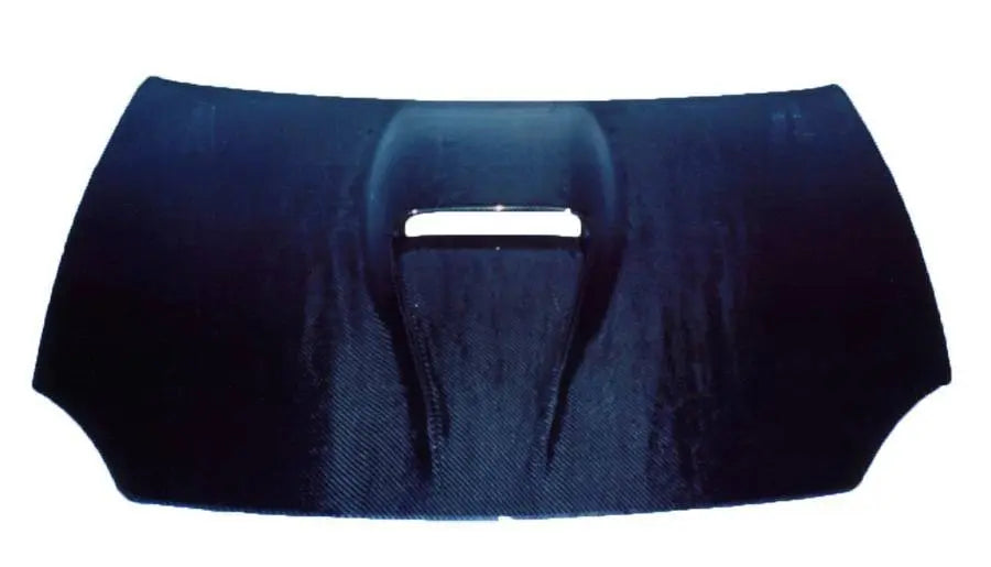 1993-1997 Honda Del Sol 2 doors G Force Style Carbon Fiber Black Hood-1