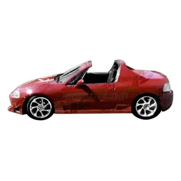 1993-1997 Honda Del Sol 2 doors TSC Style FRP Primer Side Skirts-1