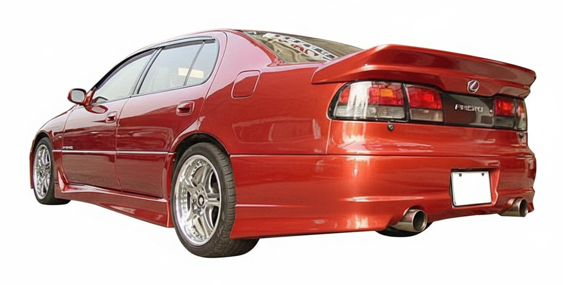 イザイザGS パーツ 1993-1997 Lexus Gs 300/400 4Dr Cyber 1 Rear Bumper - VIS Racing