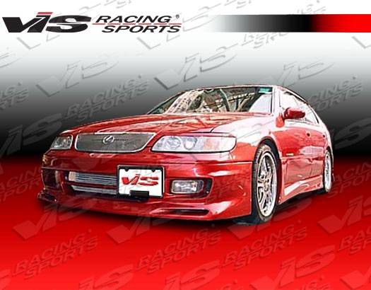 1993-1997 Lexus GS300 GS400 4 doors CYBER Style FRP Primer Full Kit-1