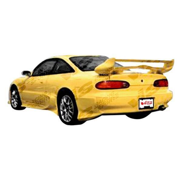 1993-1997 Mazda MX6 2 doors INVADER Style FRP Primer Rear Lip-1