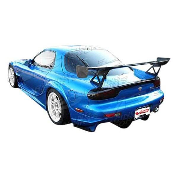 1993-1997 Mazda RX7 2 doors ALFA Style FRP Primer Rear Bumper-1