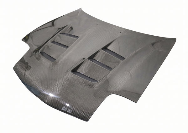 1993-1996  Mazda RX7 2DR  Racer Design Style Carbon Fiber Hood