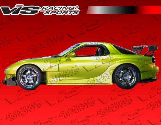 1993-1997 Mazda RX7 2 doors FRP Primer WideBody-2