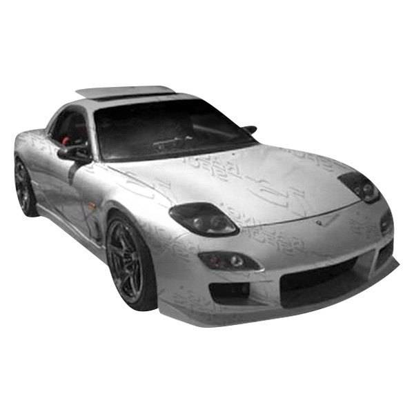 1993-1997 Mazda RX7 2 doors R Speed Style FRP Primer Full Kit-1