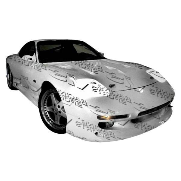 1993-1996 Mazda RX7 2 doors Racing Xtreme Style FRP Primer Front Bumper-1