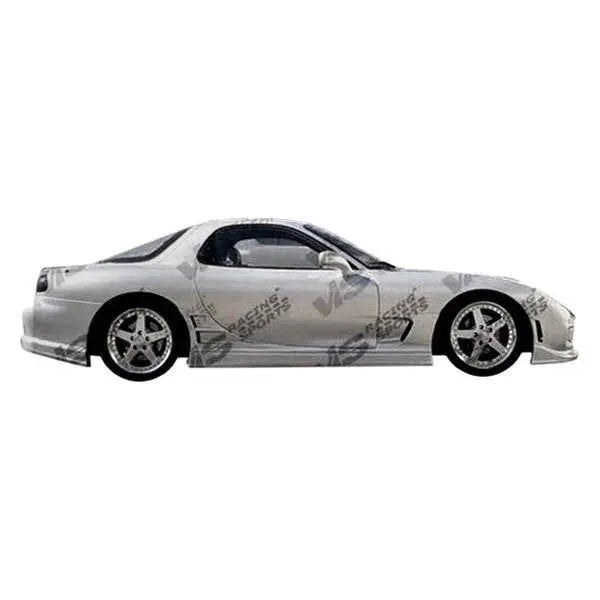 1993-1997 Mazda RX7 2 doors FRP Primer Side Skirts-1