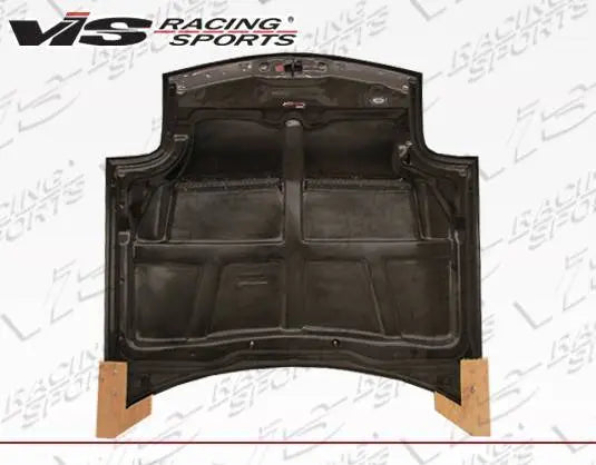 1993-1996 Mazda RX7 2 doors INVADER Style Carbon Fiber Black Hood-4