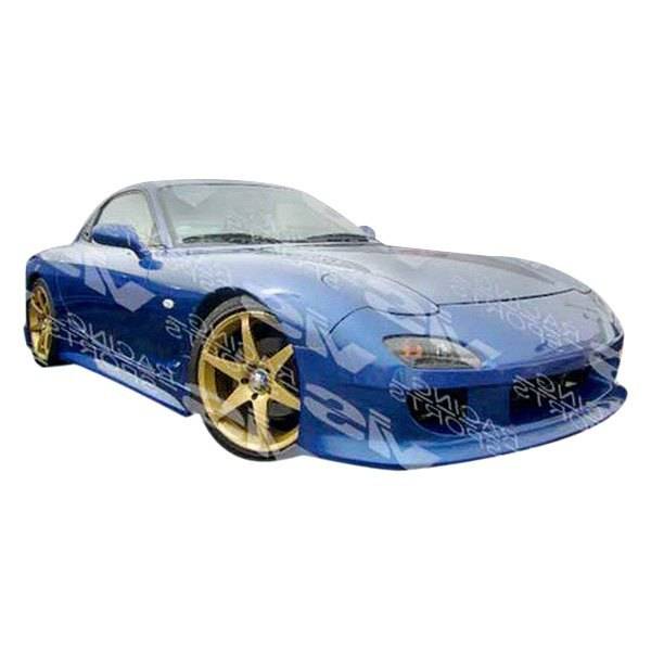 1993-1997 Mazda RX7 2 doors V Speed Style FRP Primer Full Kit-1
