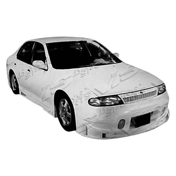 1993-1997 Nissan Altima 4 doors TSC Style FRP Primer Front Bumper-1