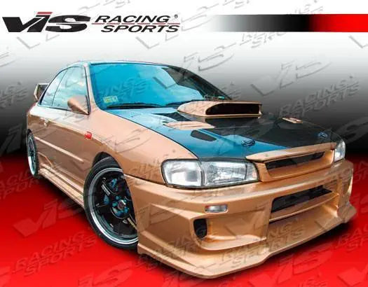 1993-2001 Subaru Impreza 4 doors FRP Primer Side Skirts-1