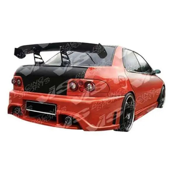 1993-2001 Subaru Impreza 4 doors MONSTER Style FRP Primer Side Skirts-1