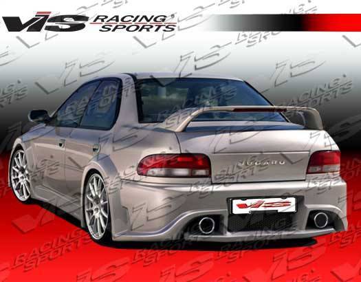 1993-2001 Subaru Impreza 4 doors Monster WB Style FRP Primer WideBody-3