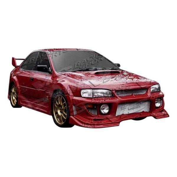 1993-2001 Subaru Impreza 4 doors VIPER Style FRP Primer Full Kit-1