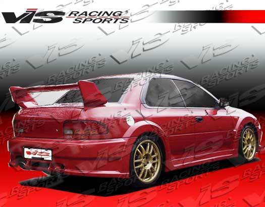 1993-2001 Subaru Impreza 4 doors Viper WB Style FRP Primer WideBody-3