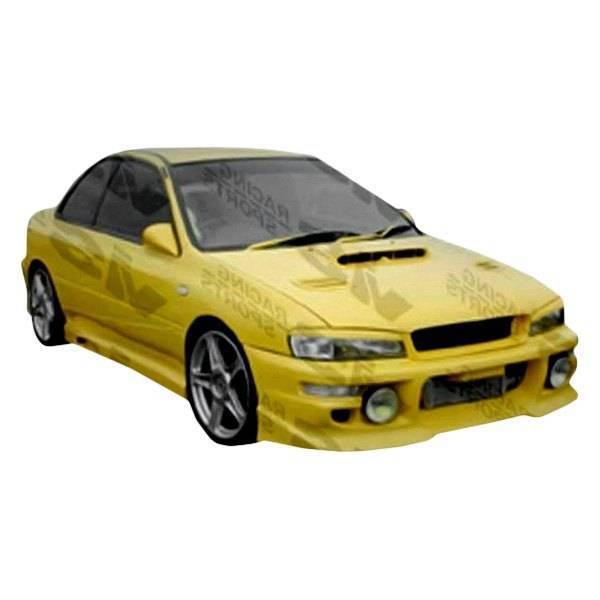 1993-2001 Subaru Impreza 2 doors 4 doors ZYCLONE Style FRP Primer Front Bumper-1