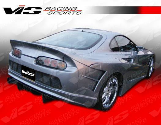1993-1998 Toyota Supra 2 doors Alfa WB Style FRP Primer Full Kit-3