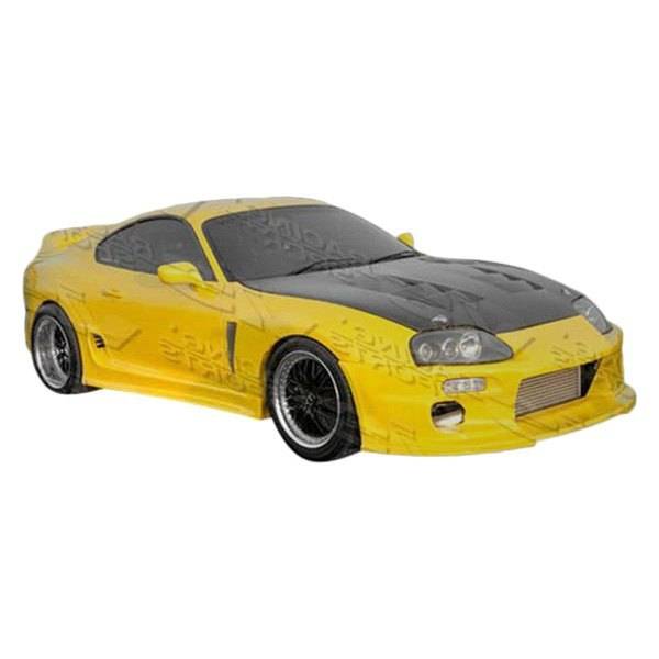 1993-1998 Toyota Supra 2 doors DEMON Style FRP Primer Full Kit-1