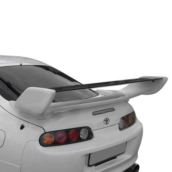 1993-1998 Toyota Supra 2 doors INVADER Style FRP Primer Spoiler-2