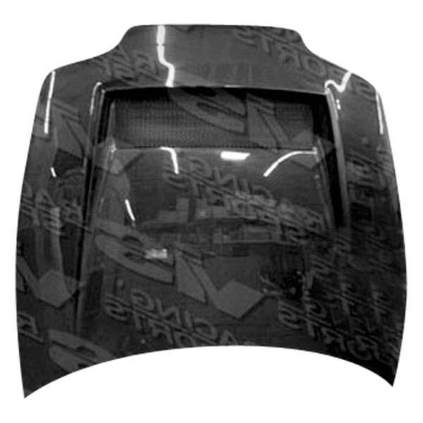 1993-1998 Toyota Supra JGT Style Carbon Fiber Black Hood-1