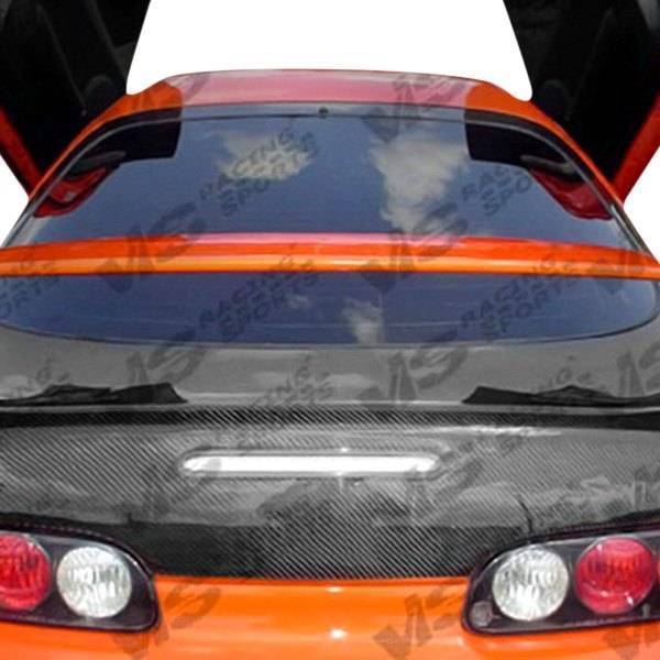 1993-1998 Toyota Supra 2 doors OEM Style Carbon Fiber Black Hatch-2