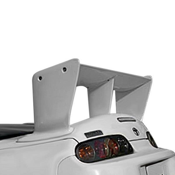 1993-1998 Toyota Supra 2 doors TECHNO R 2 Style FRP Primer Spoiler-2